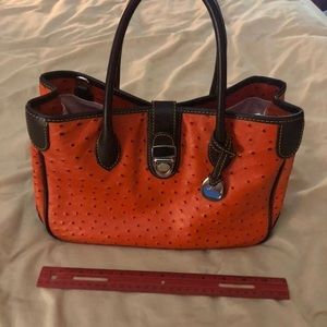 Dooney & Bourke authentic ostrich bag